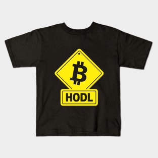 HODL BTC Kids T-Shirt